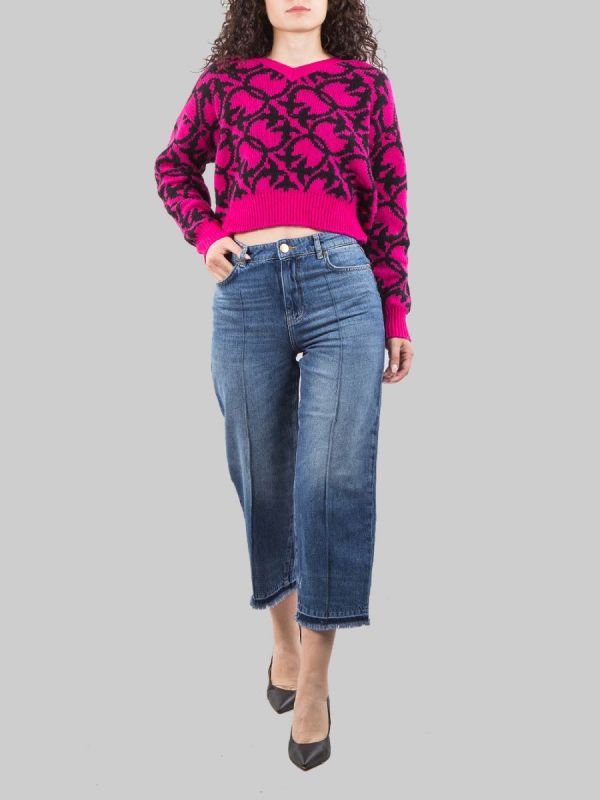 Acquista JEANS BARBRA BOYFRIEND CON PROFILI SFRANGIATI AL FONDO di PINKO su DONNASTORE