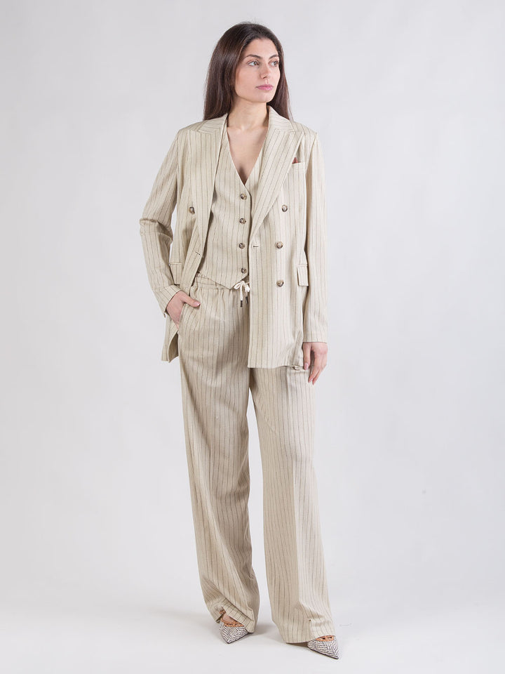 Tailleur striped