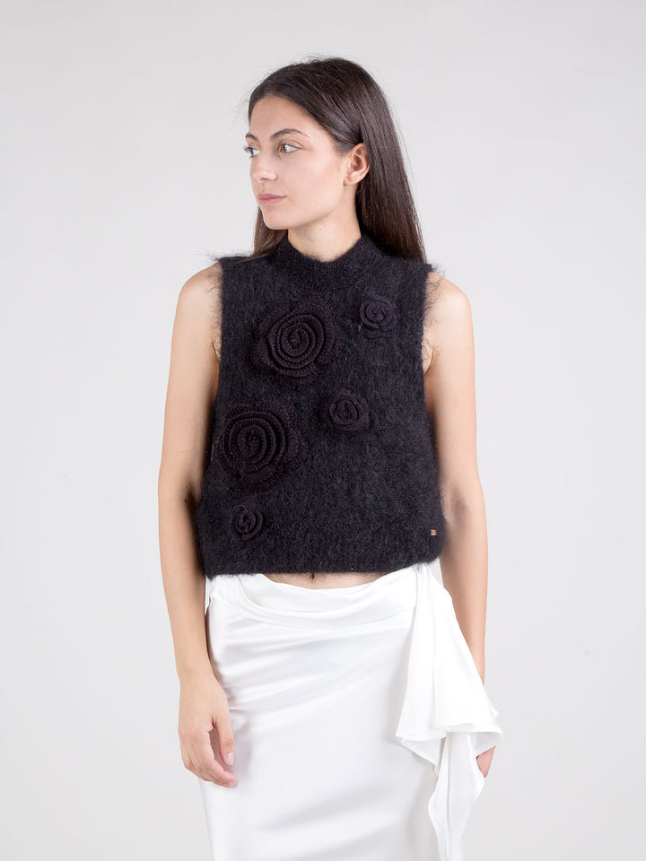 Gilet rose