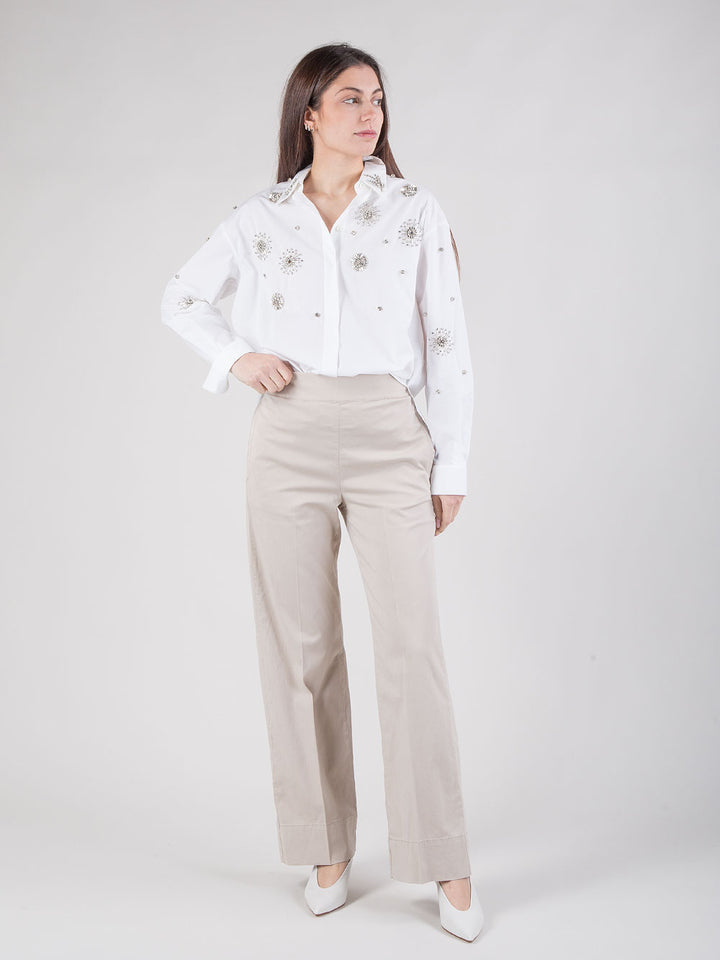 Pantaloni relaxed wide leg