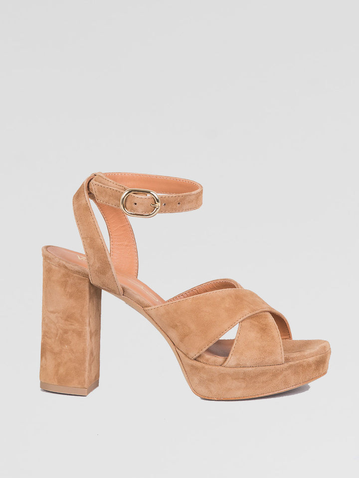 Sandali in suede