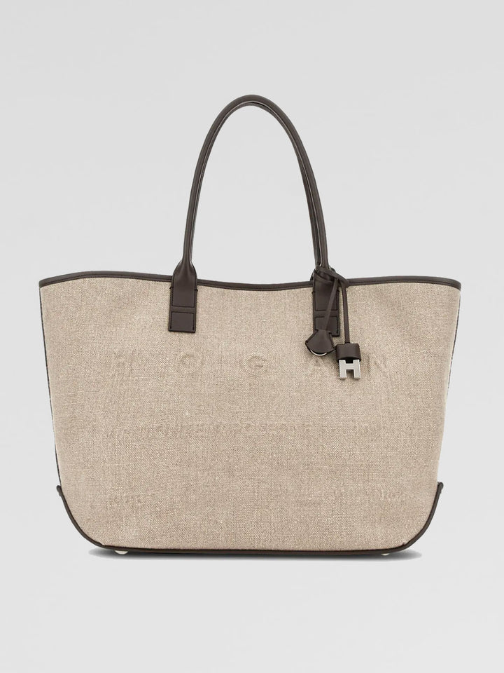 Shopping bag in lino