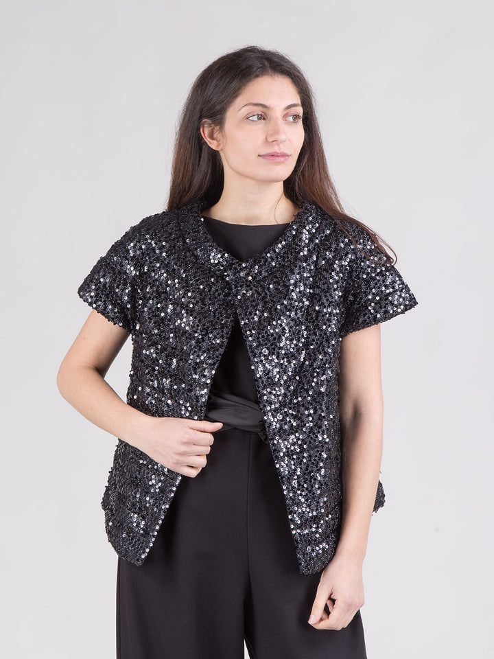 Cappa paillettes