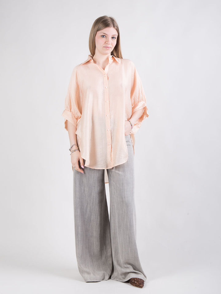 Camicia lunga oversize