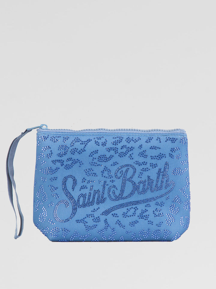 pochette aline strass