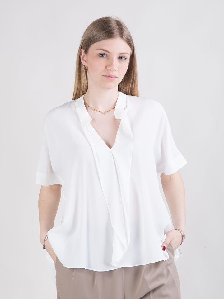 Blusa con rouches