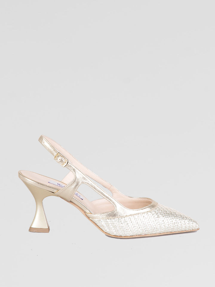 Slingback intrecciate