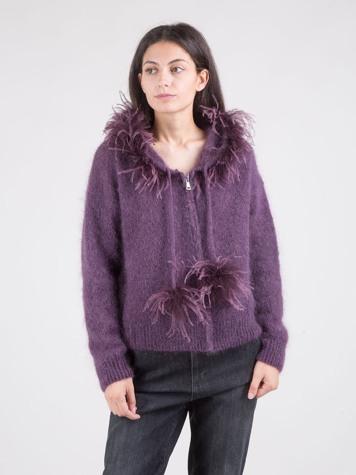 Cardigan mohair