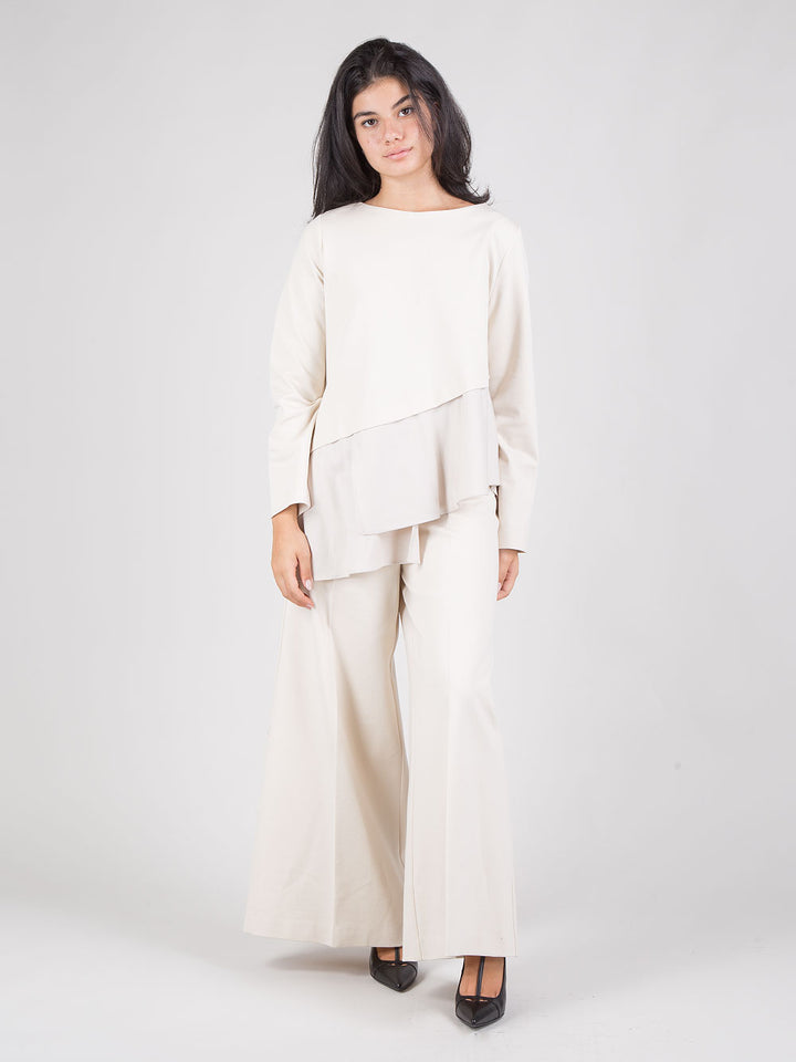 Pantaloni wide leg
