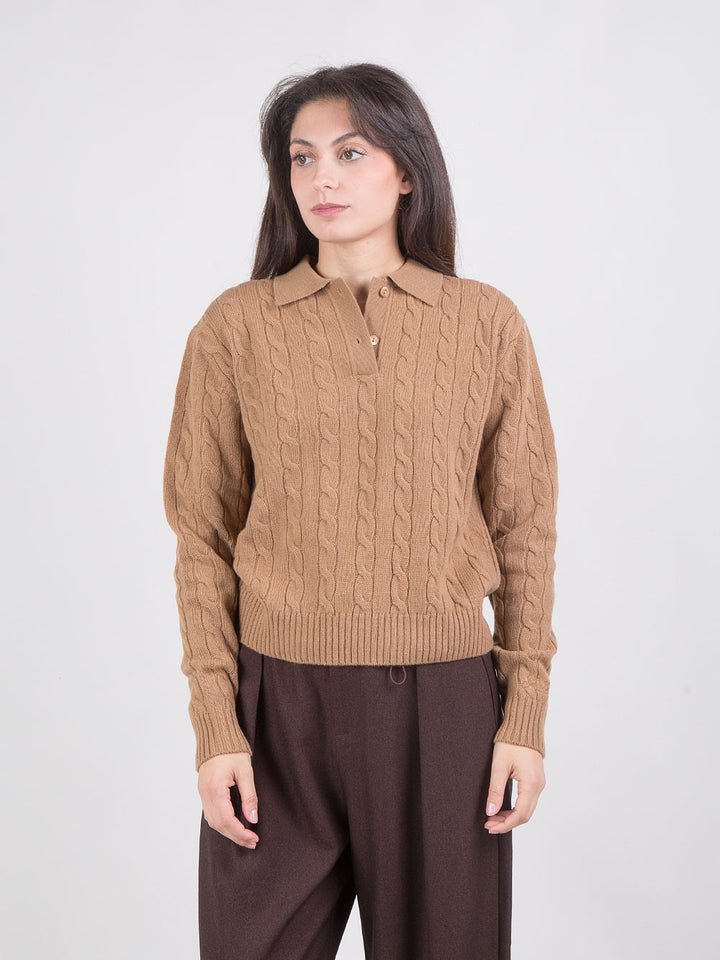 Maglia Polo Savoy Wool