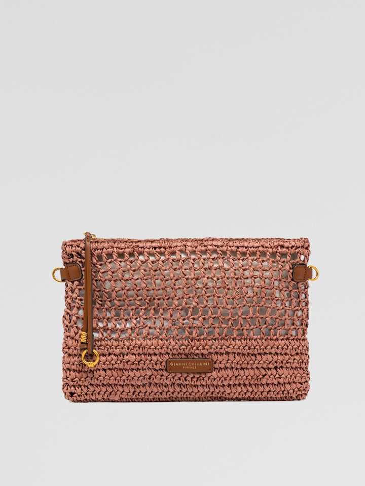 Pouch Nefeli in paglia