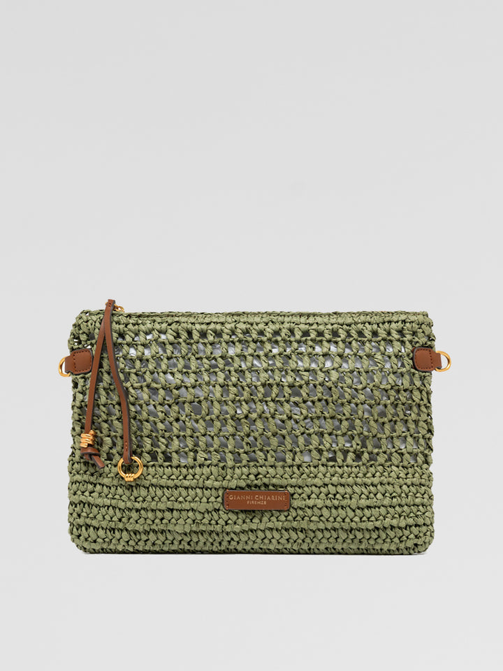 Pouch Nefeli in paglia