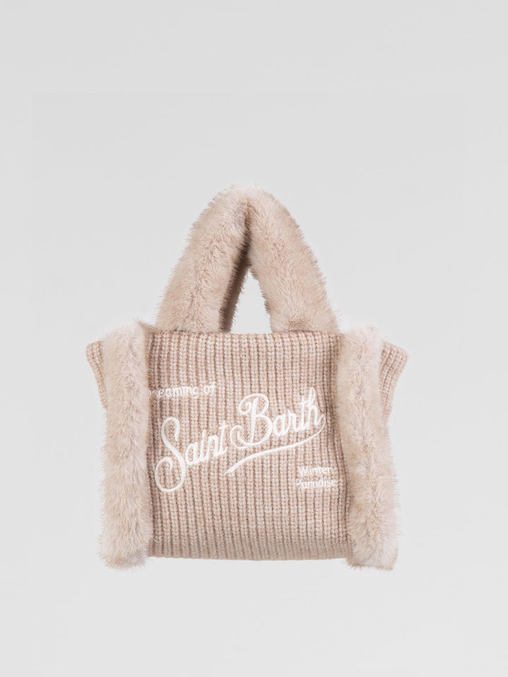 Borsa Vanity Mini Shearling