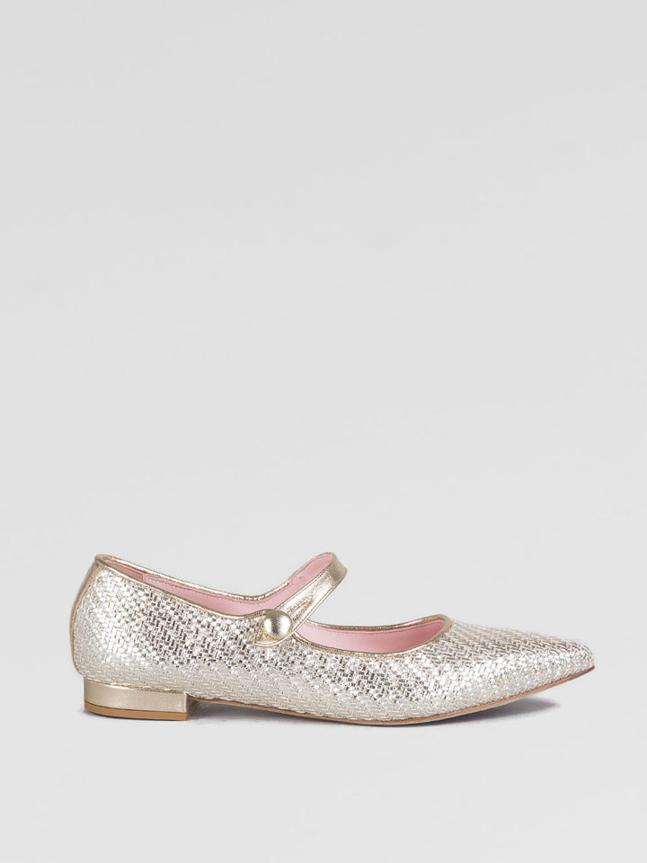 Ballerine intrecciate