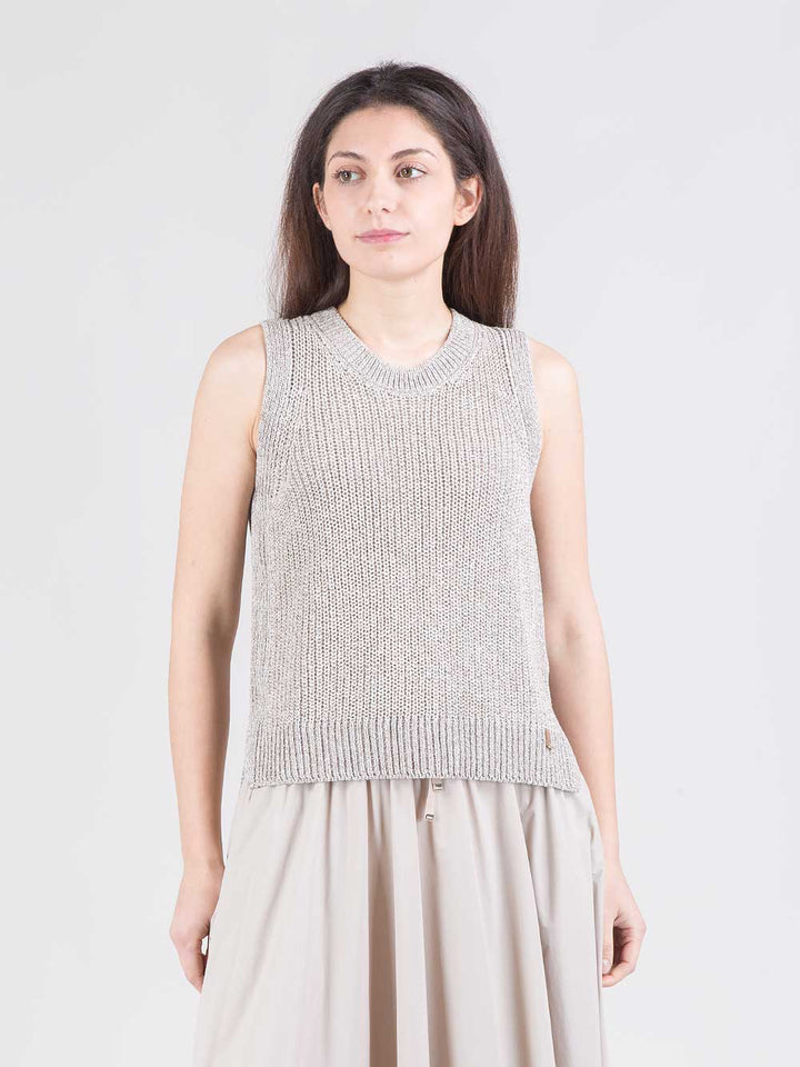 Gilet in maglia