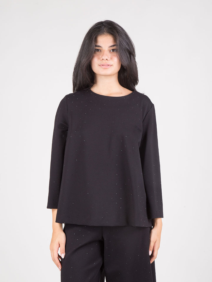 Maglia con strass