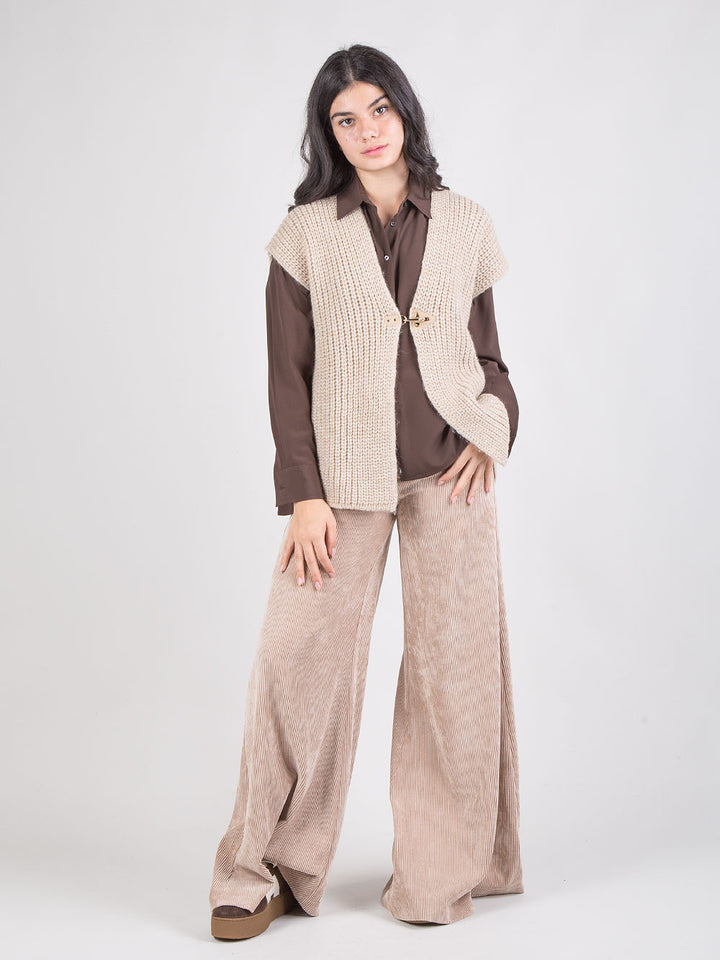 Gilet in mohair