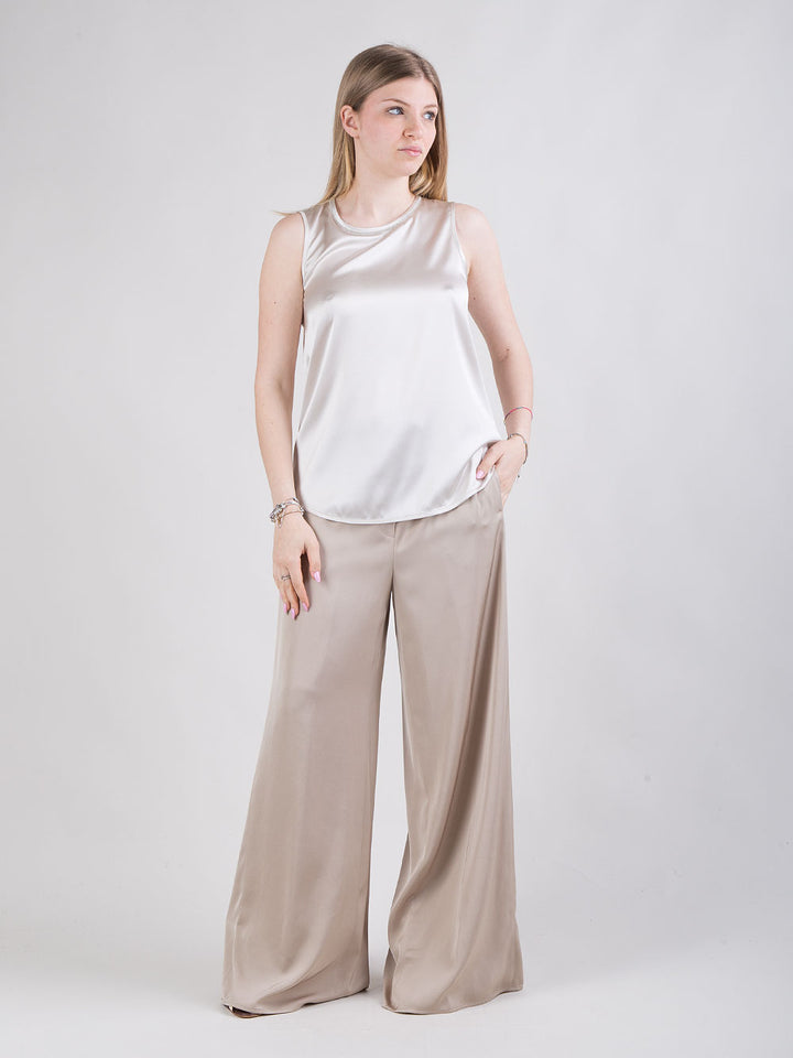 Pantalone fluido con elastico