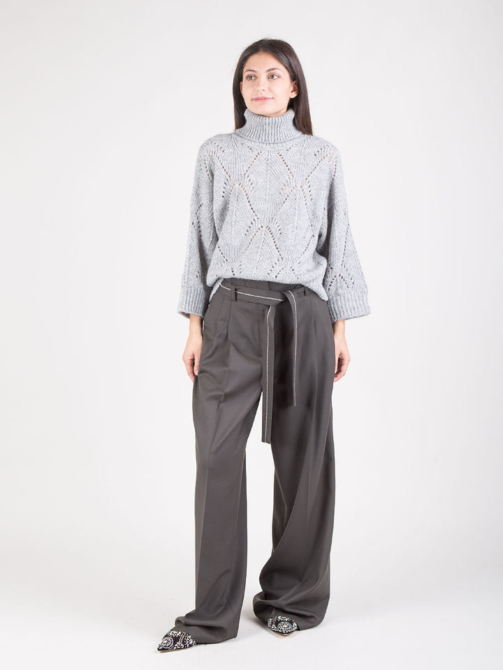 Pantaloni con cintura