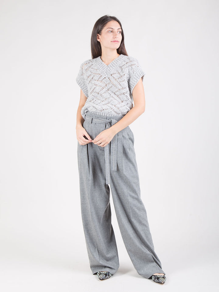 Pantaloni con cintura