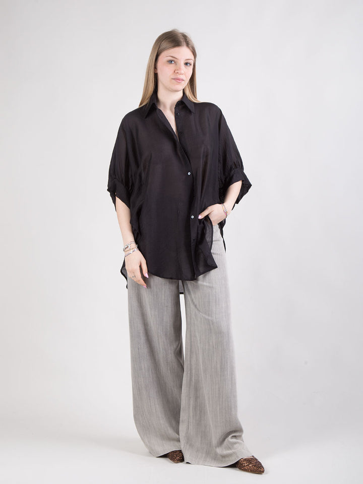 Camicia lunga oversize