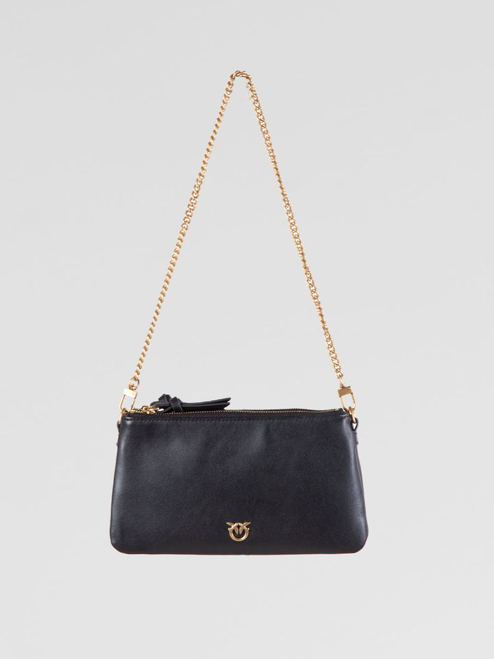 Borsa Double Mini in pelle