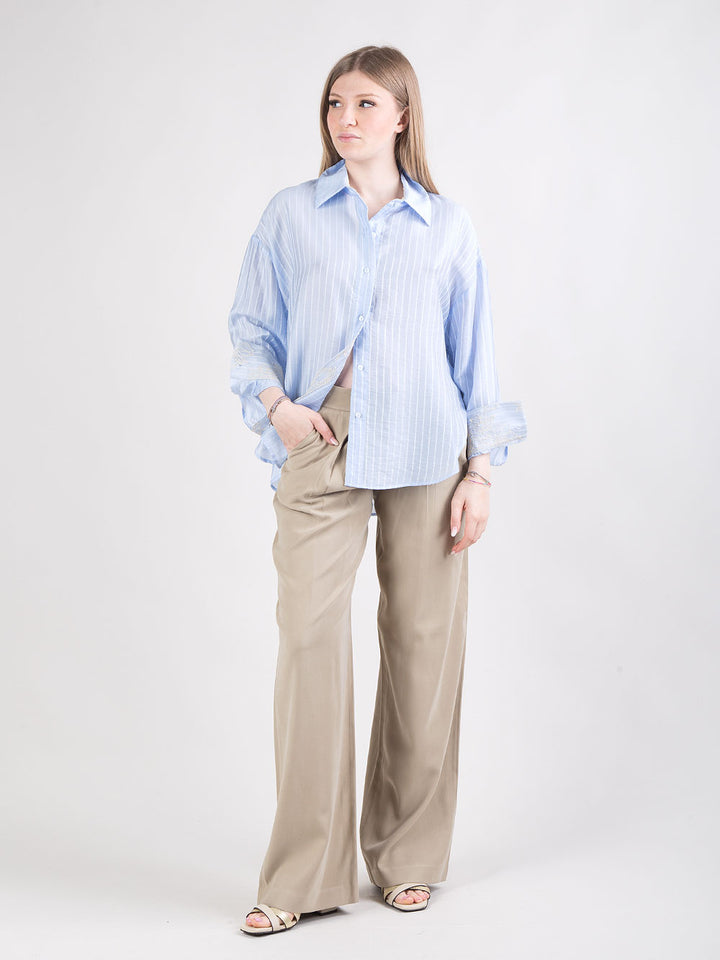 Pantalone palazzo in viscosa