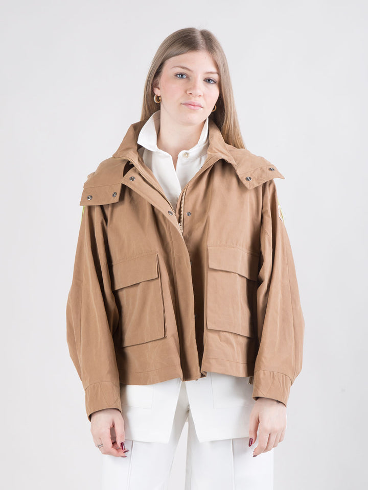 Giacca bomber maniche pipistrello