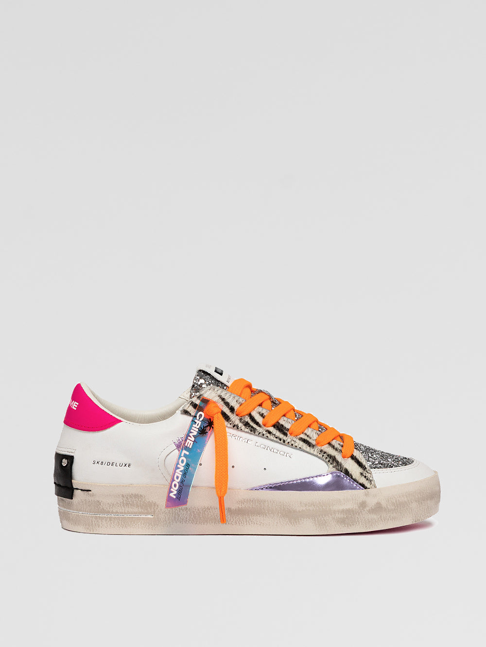 Sk8 deluxe tropical zebra