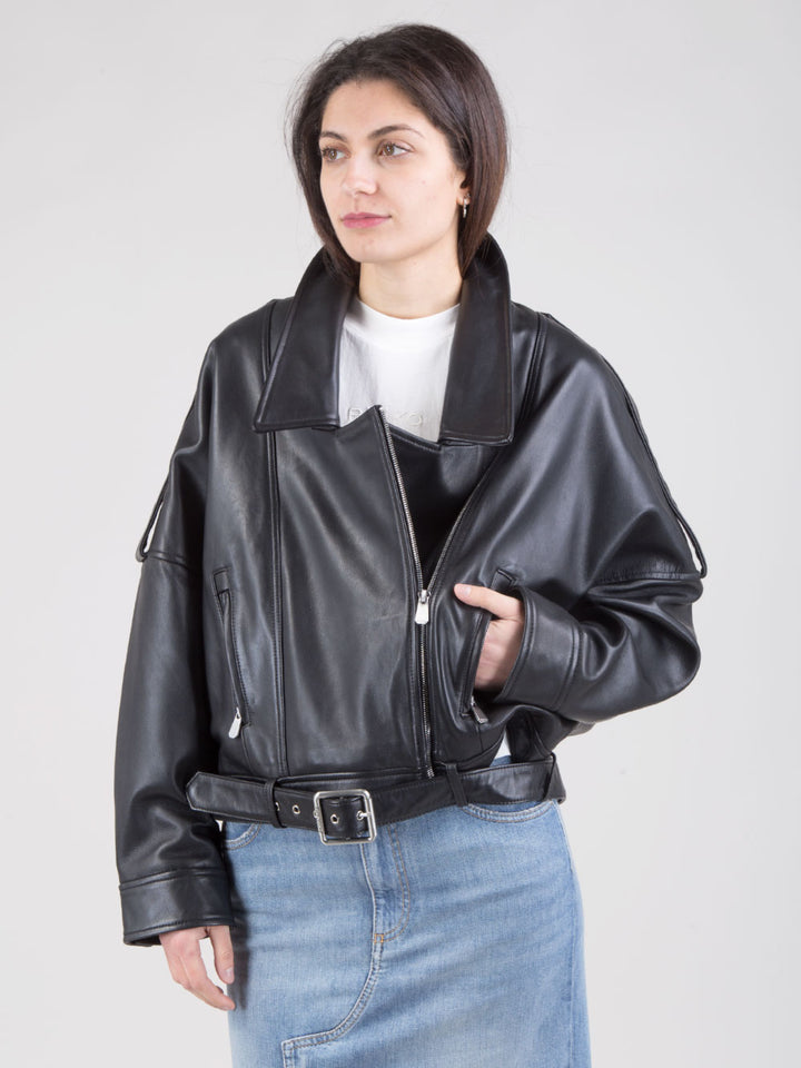 Chiodo in pelle