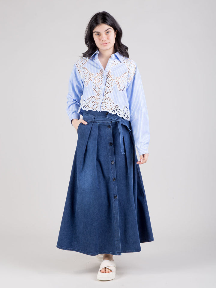 Gonna in denim