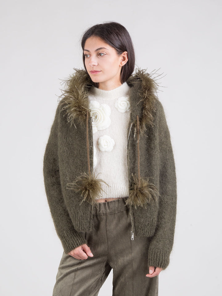 Cardigan mohair