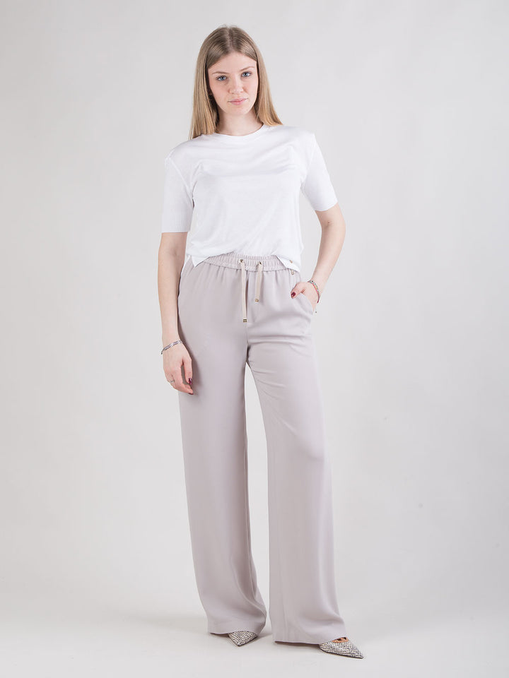 Pantalone palazzo con coulisse