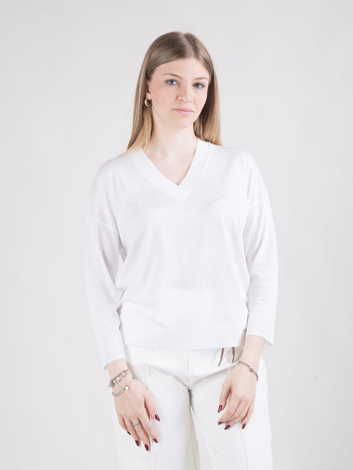 Maglia in jersey di cotone