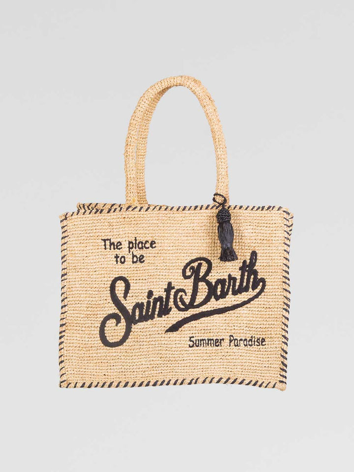 Borsa Vanity Raffia