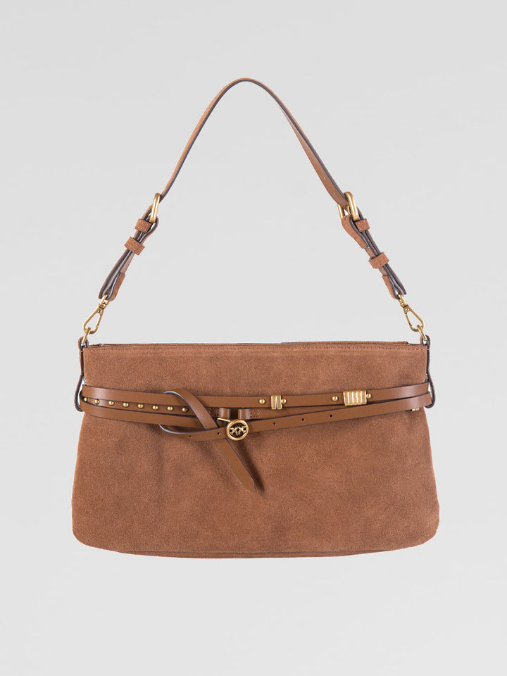 Borsa Belt Bag Classic in pelle scamosciata