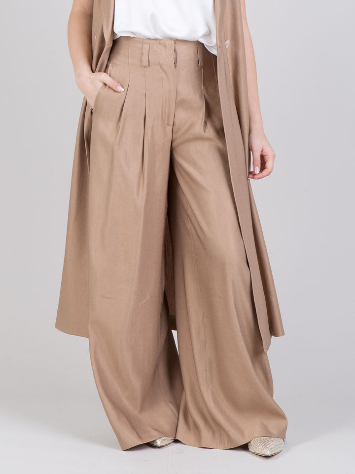 Pantaloni con pinces