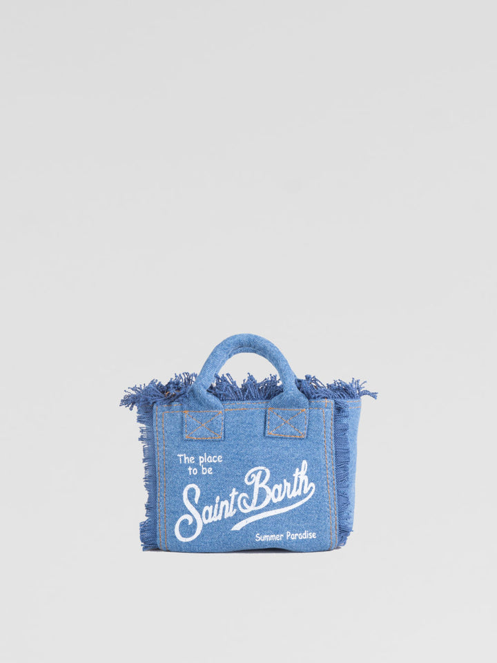 Borsa vanity mini in denim