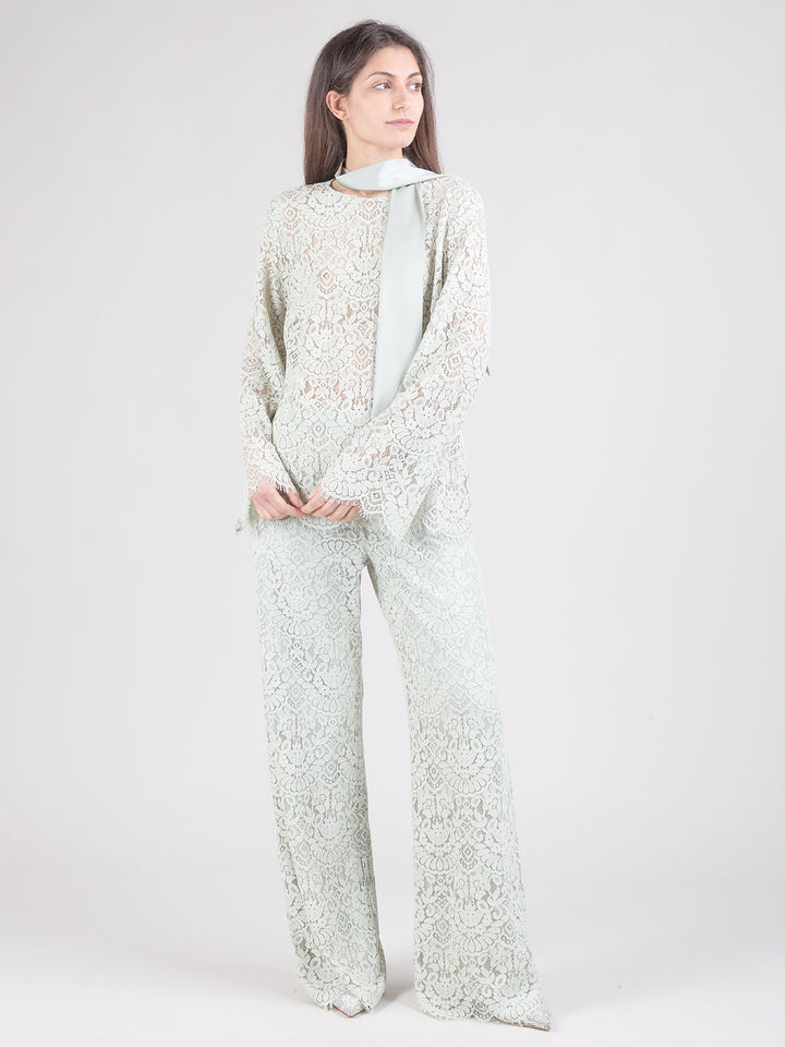 Pantaloni in pizzo
