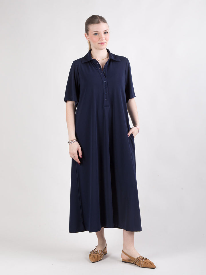 Abito camicia fluido