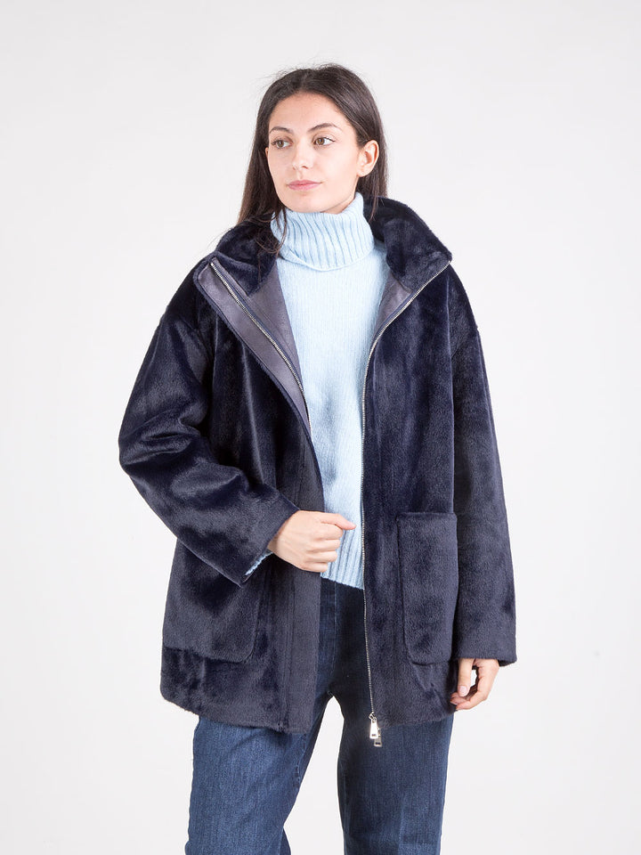 Ecopelliccia oversize