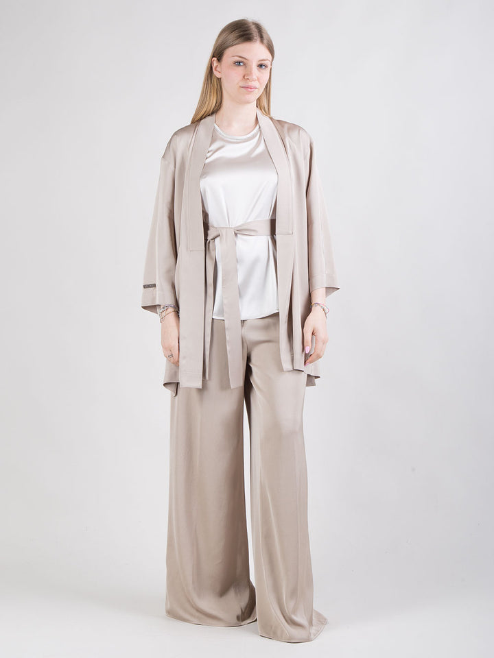 Giacca kimono con cintura