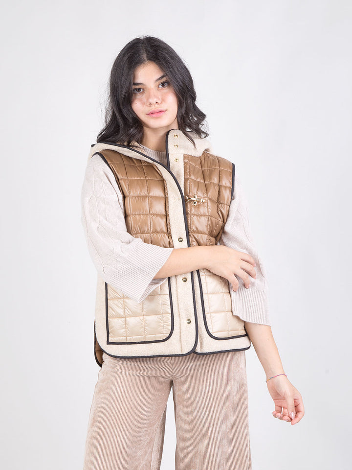 Gilet a quadri