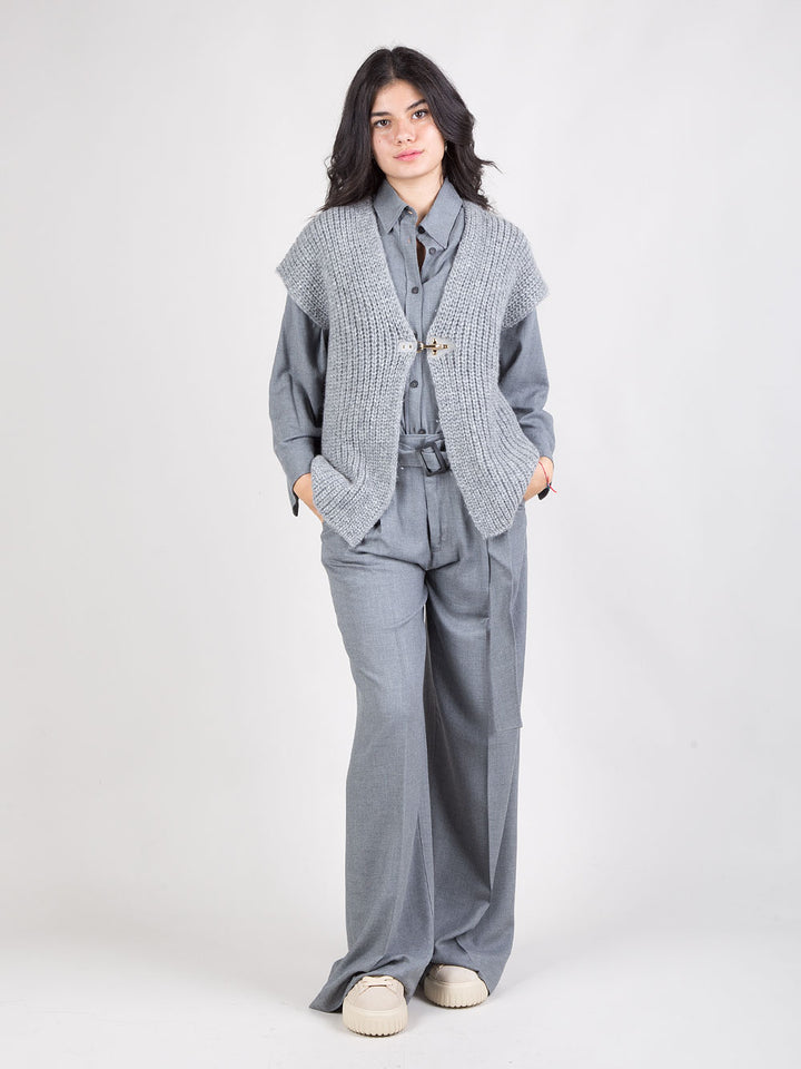 Gilet in mohair