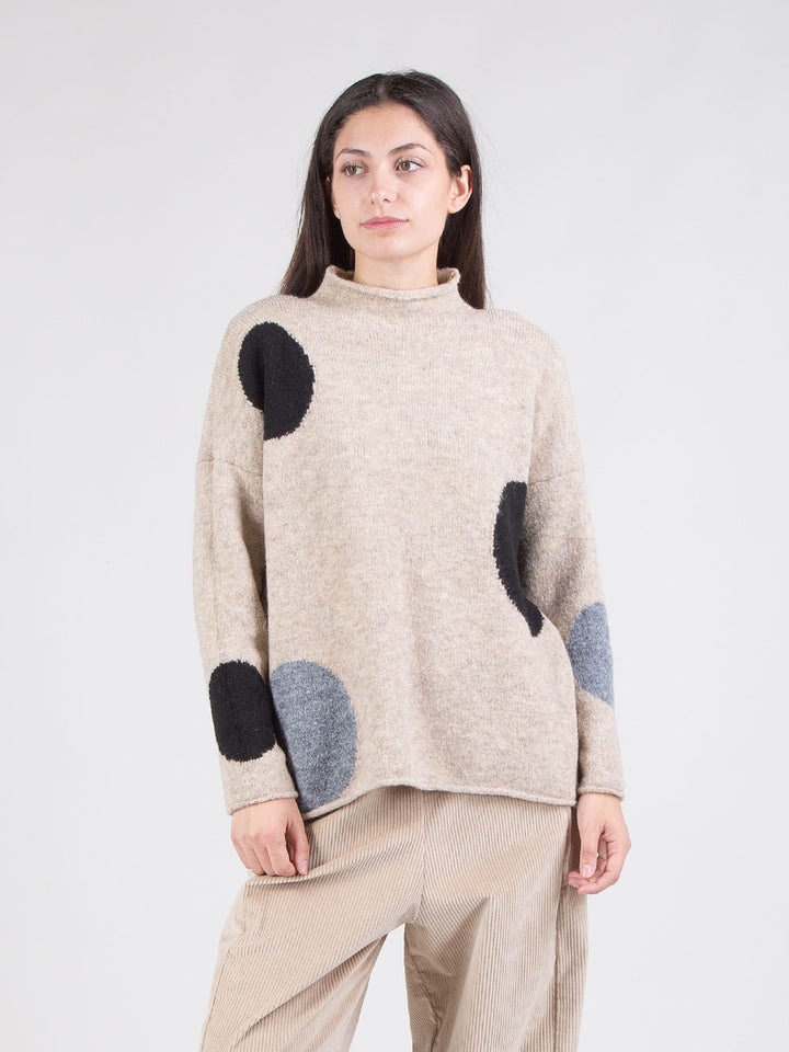 Maglia pois grandi