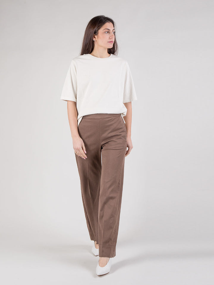 Pantaloni relaxed wide leg