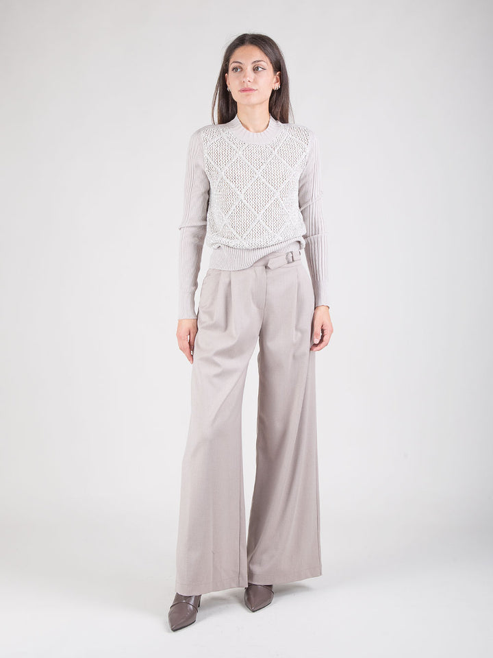 Pantaloni con pinces