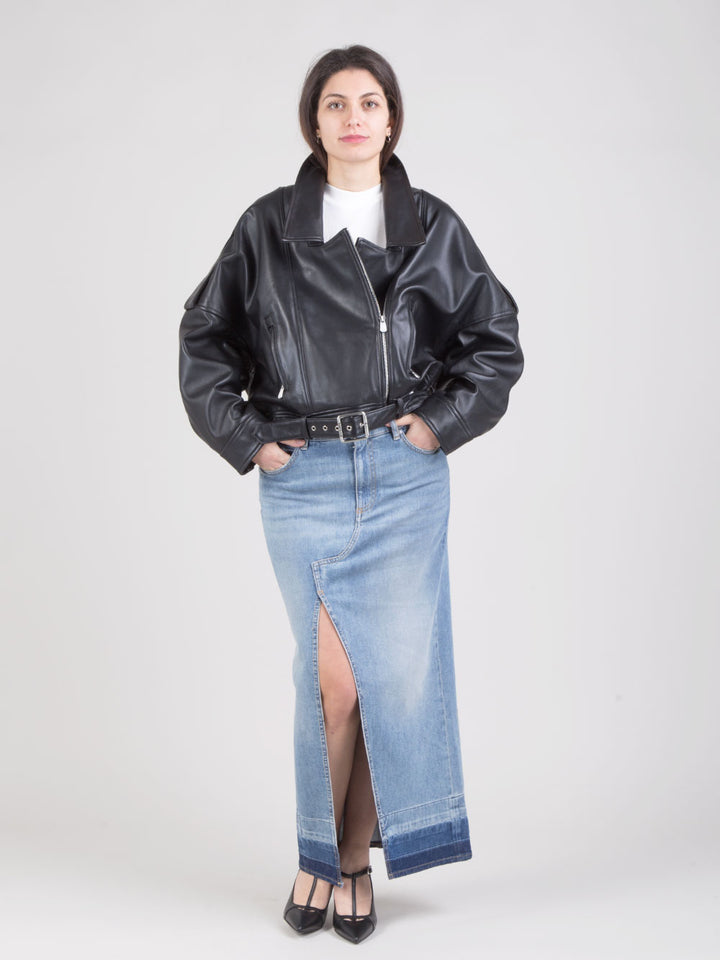 Chiodo in pelle