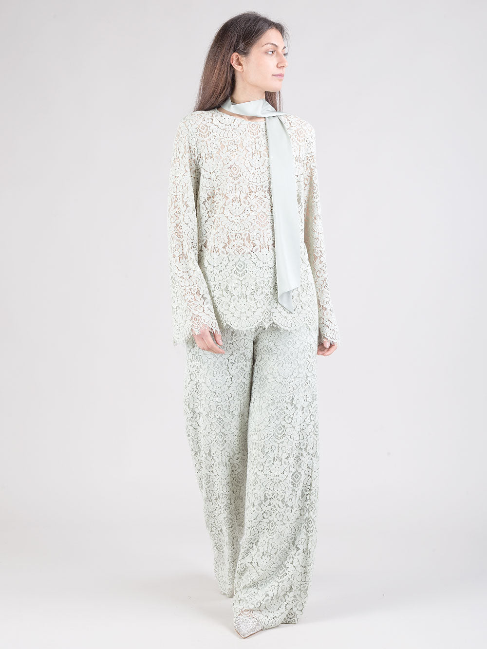 Pantaloni in pizzo