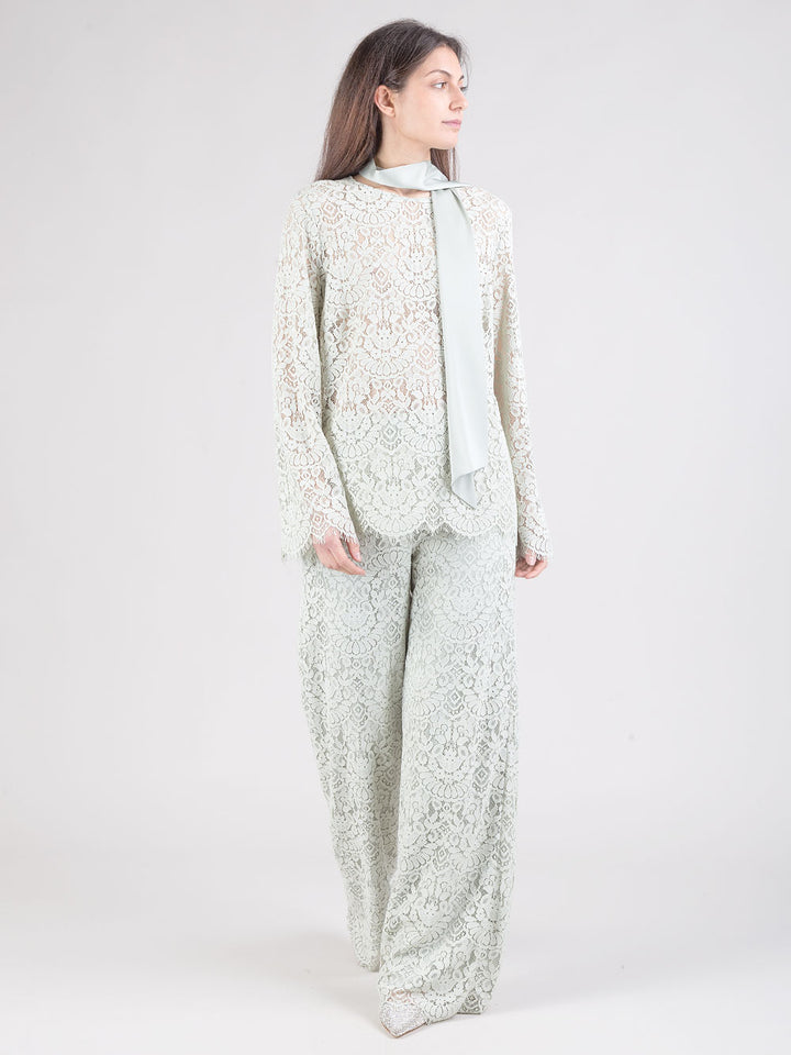 Pantaloni in pizzo